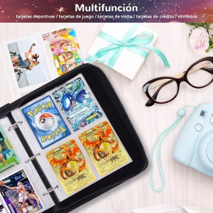 Pokemon Folder 4 Pocket 400 Cartas Eevee Evolutions - Imagen 5