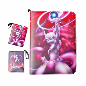 Pokemon Folder 4 Pocket 400 Cartas Mewtwo - Imagen 2