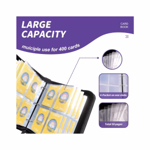 Pokemon Folder 4 Pocket 400 Cartas Mewtwo Ball - Imagen 4