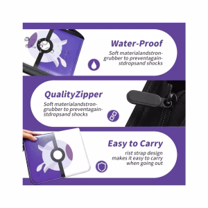 Pokemon Folder 4 Pocket 400 Cartas Mewtwo Ball - Imagen 5