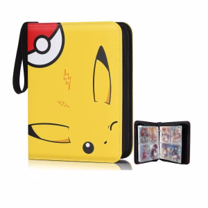 Pokemon Folder 4 Pocket 400 Cartas Pikachu - Imagen 1