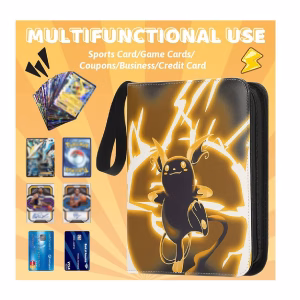 Pokemon Folder 4 Pocket 400 Cartas Raichu - Imagen 4