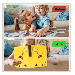 Pokemon Folder 4 Pocket 440 Cartas Pikachu - Imagen 6