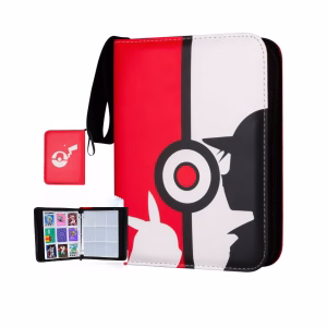 Pokemon Folder 9 Pocket 900 Cartas Ash Pikachu - Imagen 1