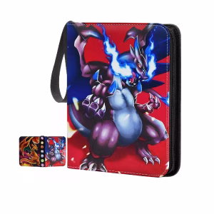 Pokemon Folder 9 Pocket 900 Cartas Mega Charizard - Imagen 2