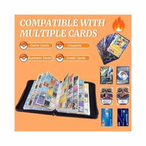 Pokemon Folder 9 Pocket 900 Cartas Mega Charizard - Imagen 3