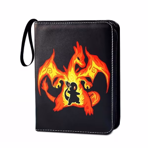 Pokemon Folder 9 Pocket Charizard Charmander 720 Cartas - Imagen 1