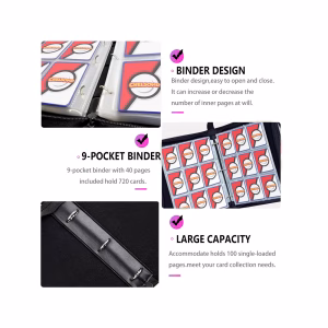 Pokemon Folder 9 Pocket Charmander Charizard 720 Cartas - Imagen 3