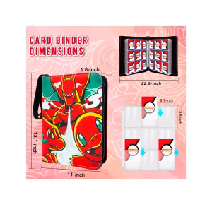 Pokemon Folder 9 Pocket Charmander Charizard 720 Cartas - Imagen 6
