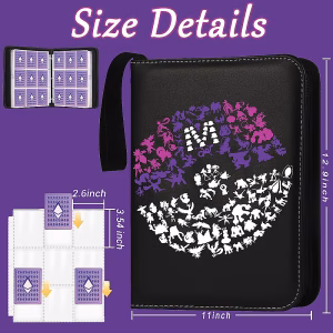 Pokemon Folder 9 Pocket Master Ball 900 cartas - Imagen 4