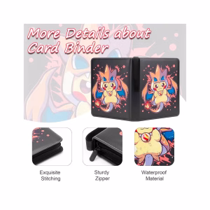 Pokemon Folder 9 Pocket Pikachu Charizard Y 900 Cartas - Imagen 2