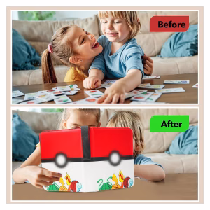 Pokemon Folder 9 Pocket Pokeball 900 Cartas - Imagen 6