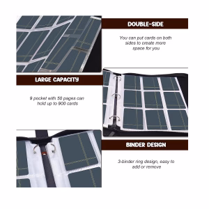 Pokemon Folder 9 Pocket Tematica Evee 900 Cartas - Imagen 5