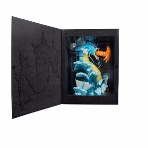 Pokemon Gyarados Estatua de coleccionista de lujo de 13 pulgadas con aletas iluminadas - Imagen 2