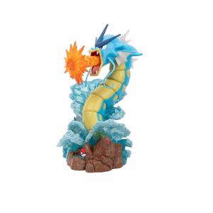 Pokemon Gyarados Estatua de coleccionista de lujo de 13 pulgadas con aletas iluminadas - Imagen 3