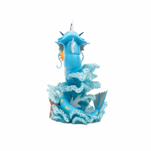 Pokemon Gyarados Estatua de coleccionista de lujo de 13 pulgadas con aletas iluminadas - Imagen 5