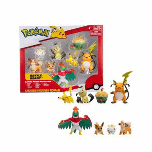 Pokemon Jazwares 8 Pack Raichu - Imagen 1