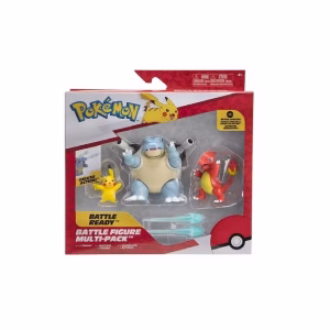 Pokemon Jazwares Blastoise Charmeleon Pikachu - Imagen 3