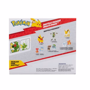 Pokemon Jazwares Figura Pack Eevee Scyther - Imagen 5