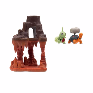 Pokemon Jazwares Select Ambiente Cueva Volcanica - Imagen 3