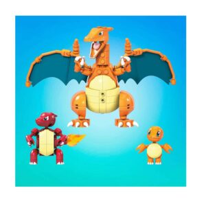 Pokemon Mega Construx Charizard Evolucion Set 300 Piezas - Imagen 5