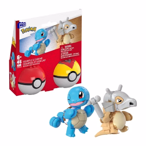 Pokemon Mega Construx Squirtle & Cubone - Imagen 1