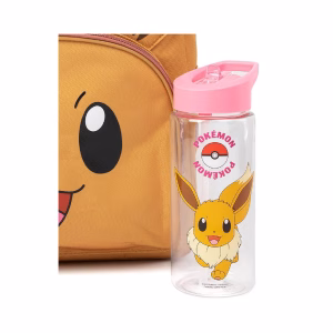 Pokemon Mochila Eevee Set Completo Con Tomatodo - Imagen 4
