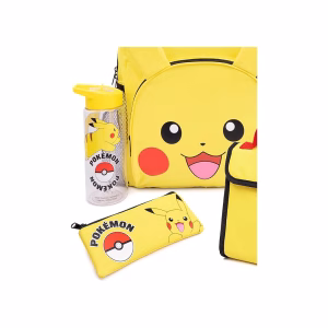 Pokemon Mochila Pikachu Set Completo Con Tomatodo - Imagen 2