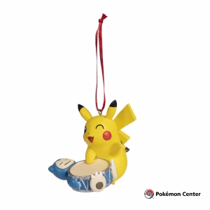 Pokemon Pikachu Snorlax Adorno Navideño - Imagen 1