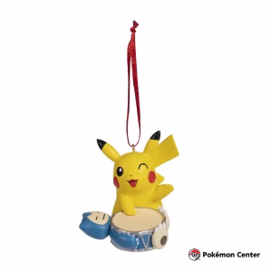 Pokemon Pikachu Snorlax Adorno Navideño - Imagen 2