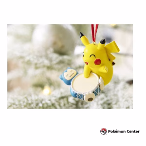 Pokemon Pikachu Snorlax Adorno Navideño - Imagen 6