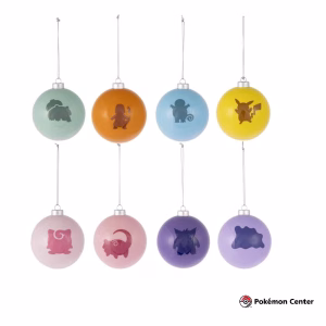 Pokemon Pokebolas Navideño Pack De 8 - Imagen 2