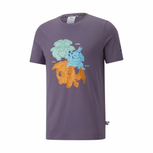 Pokemon Puma Polo Evoluciones Kanto Adulto Talla S - Imagen 1