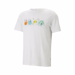 Pokemon Puma Polo Manga Corta Kanto Adulto Talla M - Imagen 1