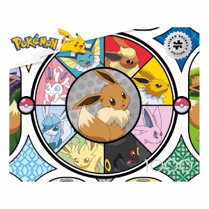 Pokemon Rompecabeza 1000 Piezas Ventanas De Evee - Imagen 4