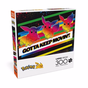 Pokemon Rompecabeza 300 Piezas Eevee Gotta Keep Movin - Imagen 1
