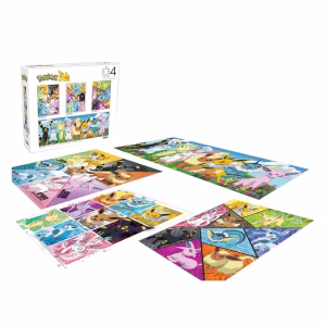 Pokemon Rompecabeza Eevee Y Evoluciones Pack de 4 - Imagen 3