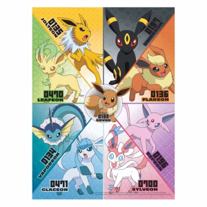 Pokemon Rompecabeza Eevee Y Evoluciones Pack de 4 - Imagen 4