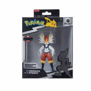 Pokemon Select Cinderace Exclusivo Articulable - Imagen 2