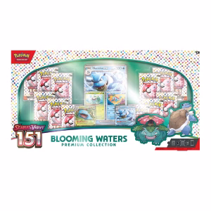 Pokemon TCG 151  Blooming Waters Premium Collection Ingles - Imagen 2