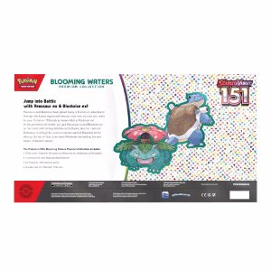 Pokemon TCG 151  Blooming Waters Premium Collection Ingles - Imagen 5