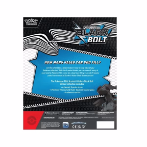 Pokemon TCG Black Bolt Binder Collection Ingles - Imagen 3