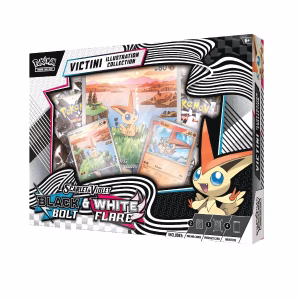 Pokemon TCG Black Bolt & White Flare Victini Illustration Collection Ingles - Imagen 2