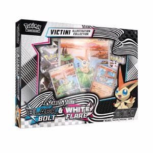 Pokemon TCG Black Bolt & White Flare Victini Illustration Collection Ingles - Imagen 1