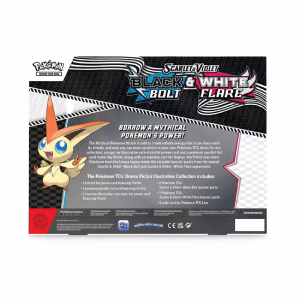 Pokemon TCG Black Bolt & White Flare Victini Illustration Collection Ingles - Imagen 5