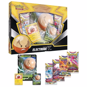 Pokemon TCG Electrodo V Box de Hisuian Español - Imagen 1