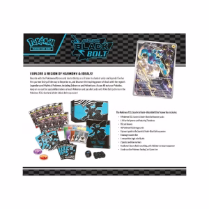 Pokemon TCG Elite Trainer Box Black Bolt Ingles - Imagen 6