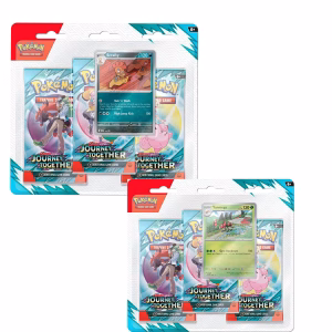 Pokemon TCG Journey Together 3 Pack Blister Ingles C/u - Imagen 1