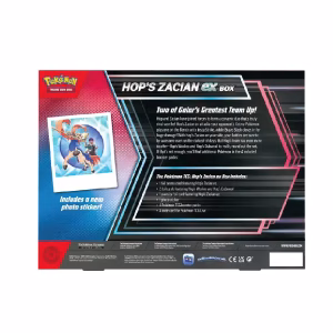 Pokemon TCG Journey Together Hops Zacian Ex Box Ingles - Imagen 3
