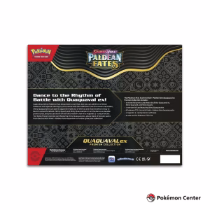 Pokemon TCG Paldeam Fates Premium Quaquaval  ex Español - Imagen 6